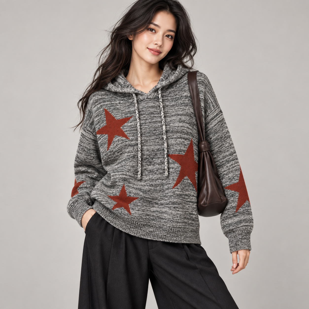 Stellar Knit Hoodie