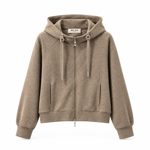 Lumière Shimmer Hoodie Jacket