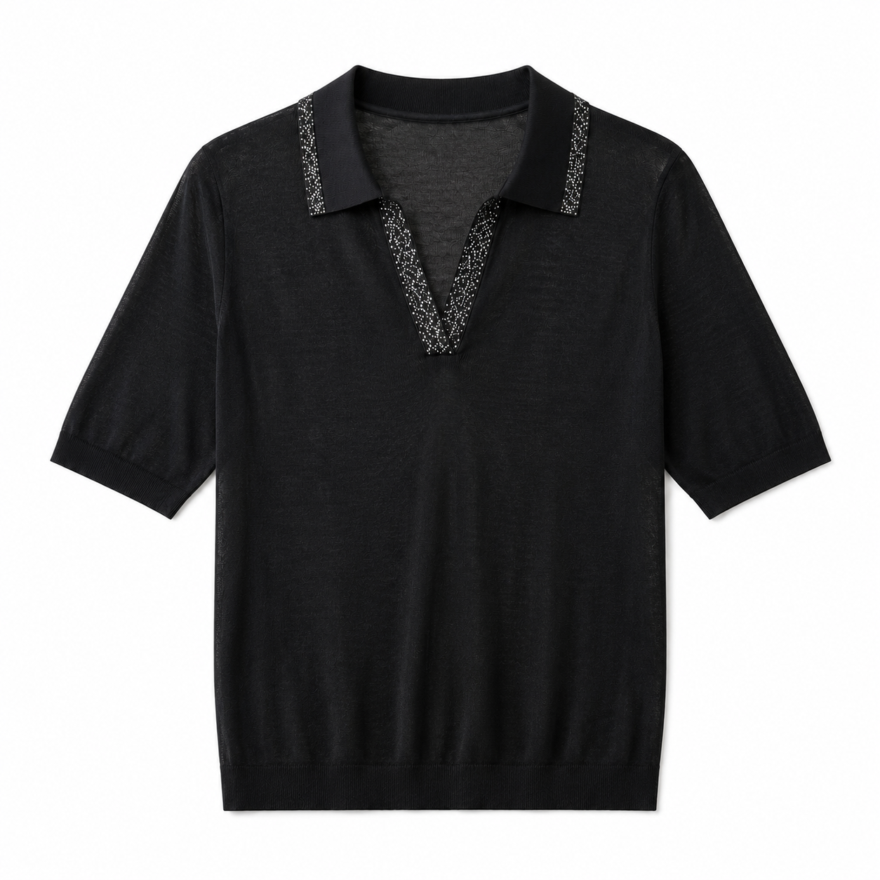 Crystal Knit Polo