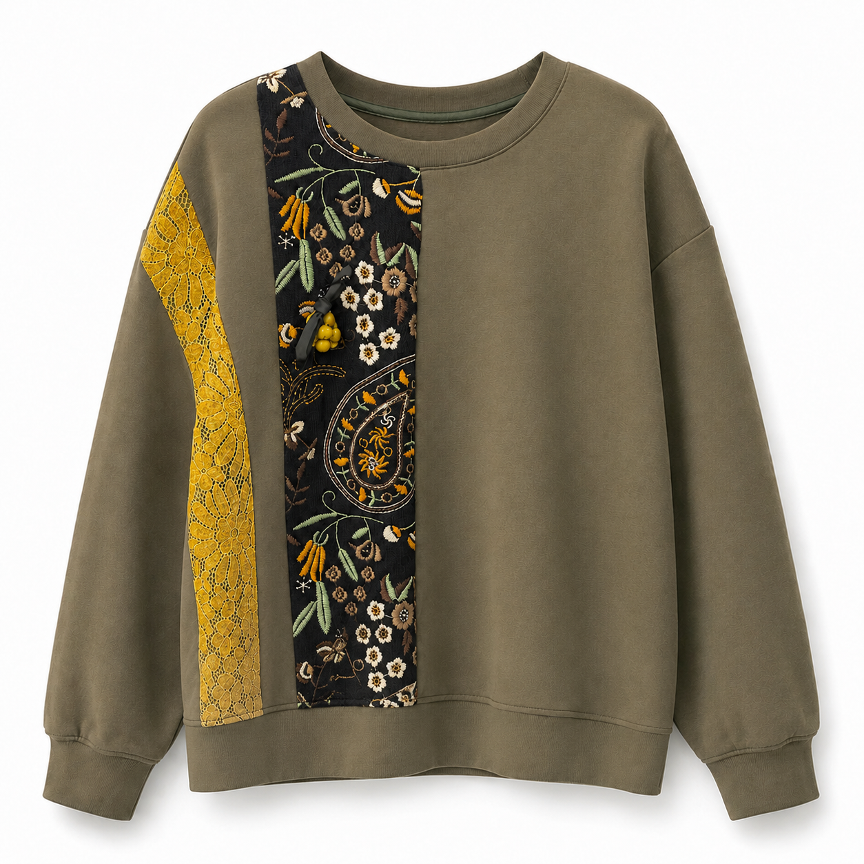 Secret Garden Embroidered Sweatshirt