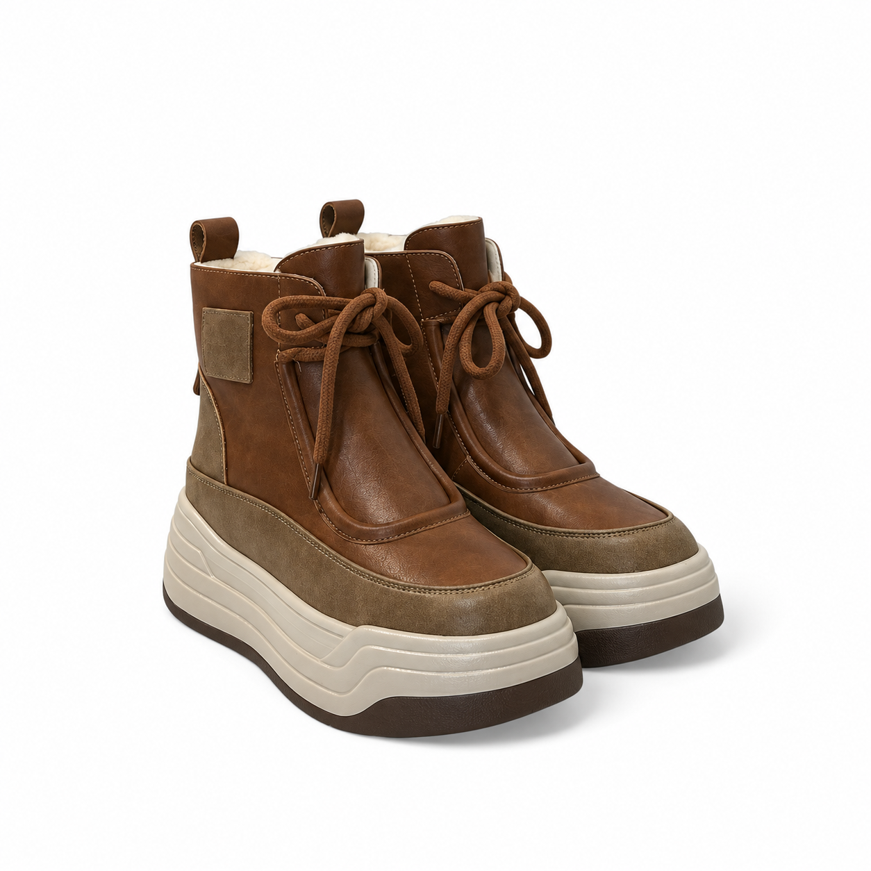 Aster Cozy Platform Booties