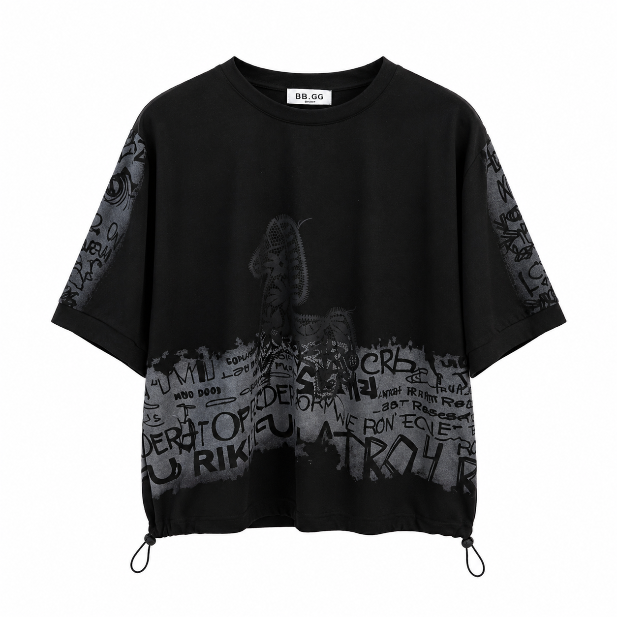 Shadow Script Tee