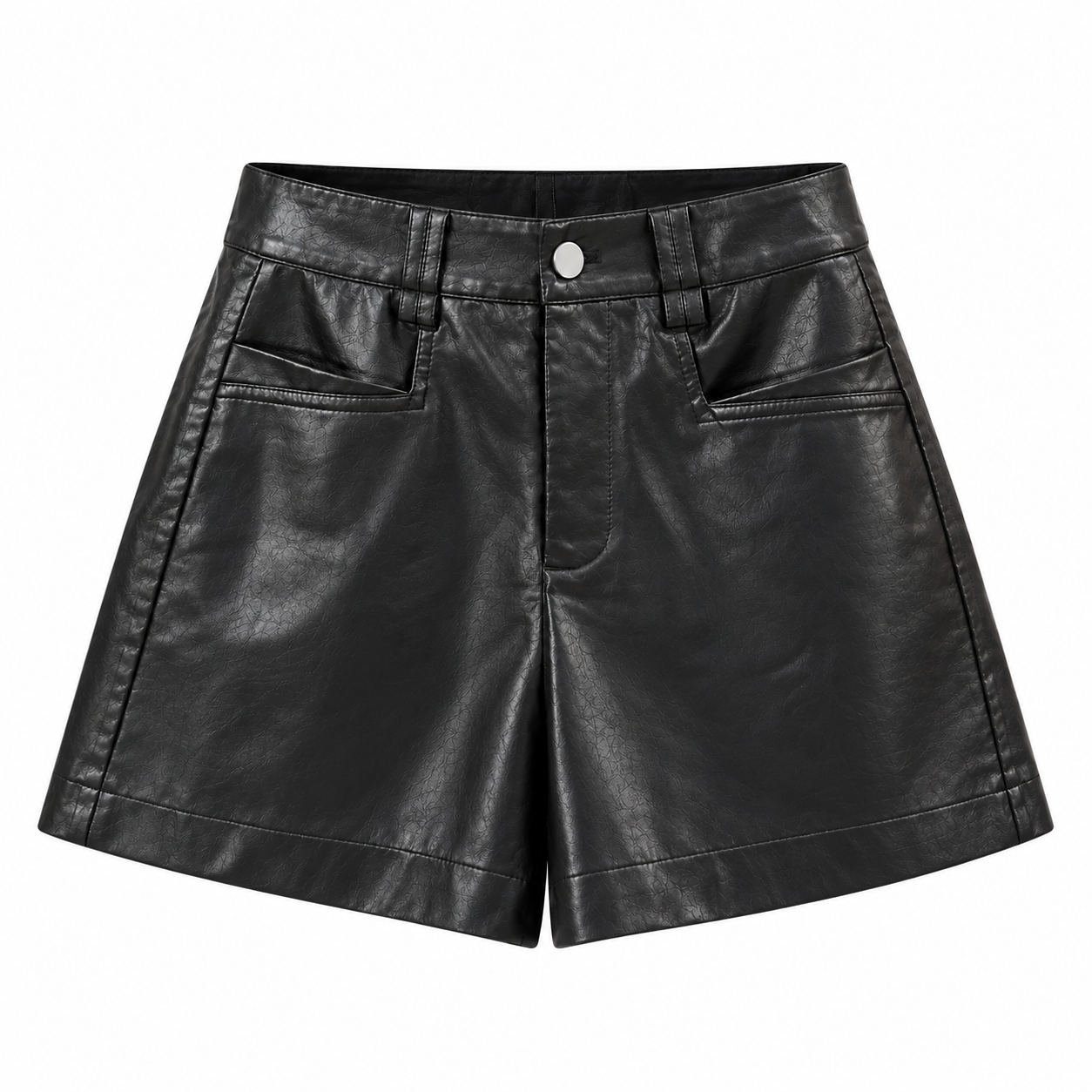 Rebel Leather Shorts