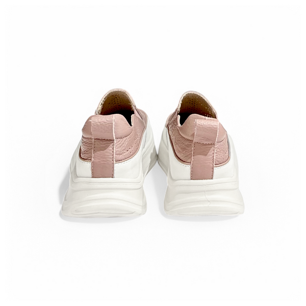 Perforated Slip-On Platform Sneakers