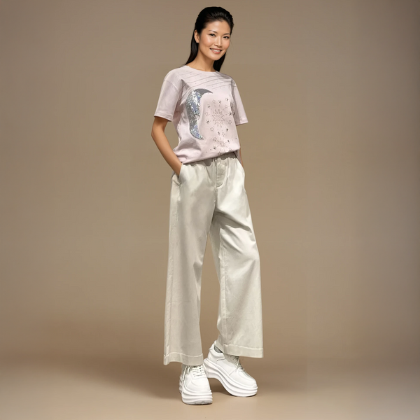 Celestial Glow Embellished Tee