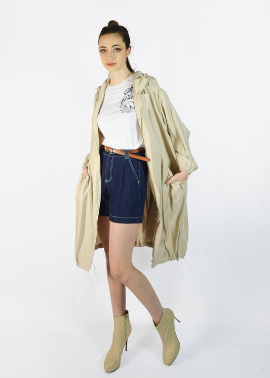 BB.GG Limited Edition Style Soft Silky Oversize Spring Coat