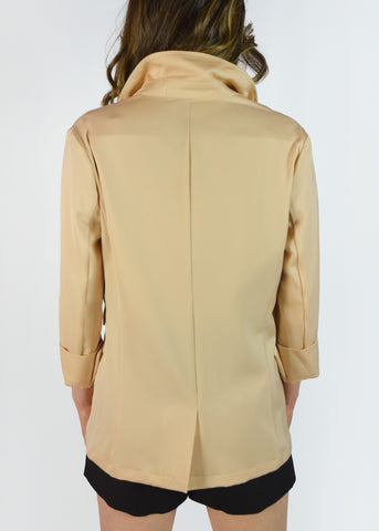 BB.GG Intellectual style silk jacket