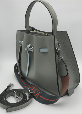 BB.GG Calfskin top-handle bag