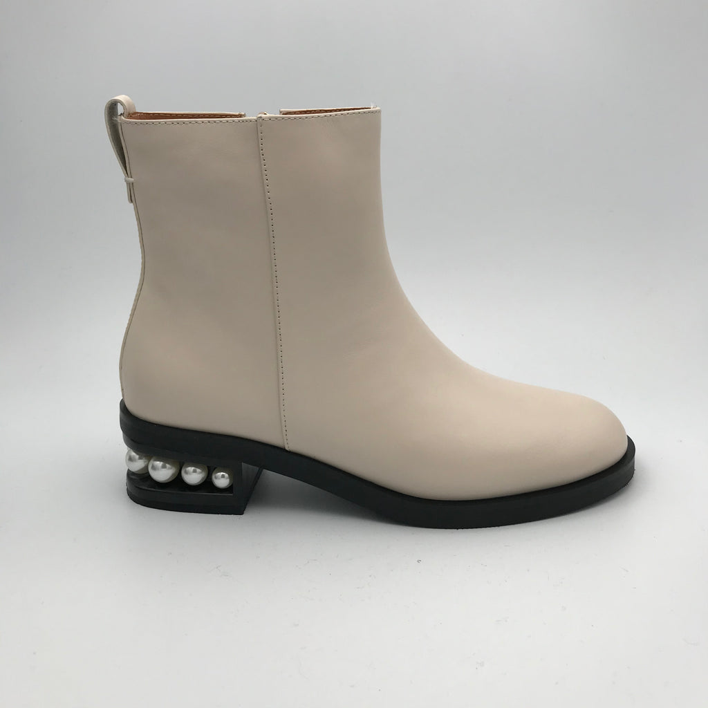 Pearl booties on sale